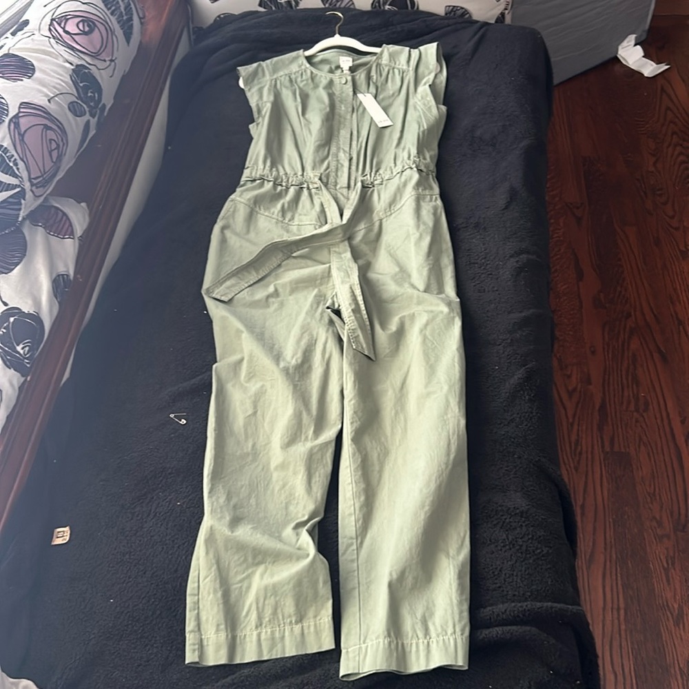 La Vie Rebecca Taylor green jumpsuit